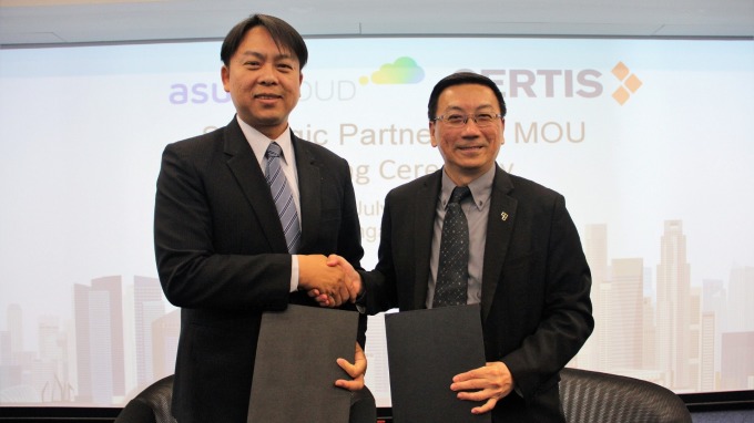 華碩雲端報捷 將協助新加坡Certis Group建置AI雲端系統