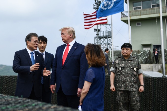 美国和韩国 7 月 20 日宣布将进行例行性联合军事演习 (图片:AFP)