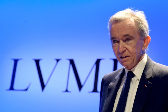 LVMH 集团执行长阿尔诺 (图片:AFP)