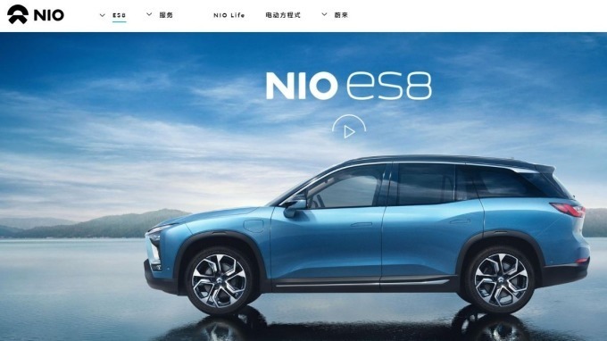 未來汽車 es8 車款　圖片：NIO