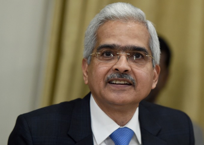印度儲備銀行總裁 Shaktikanta Das (圖:AFP)
