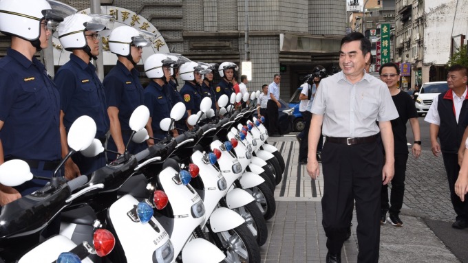 台北市政府警察局購置400餘輛Gogoro。(圖：Gogoro提供)