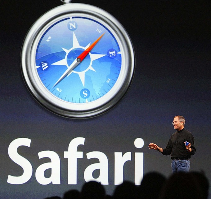 駭入 iPhone 的安全漏洞其中大多涉及 Safari 瀏覽器 (圖片: AFP)