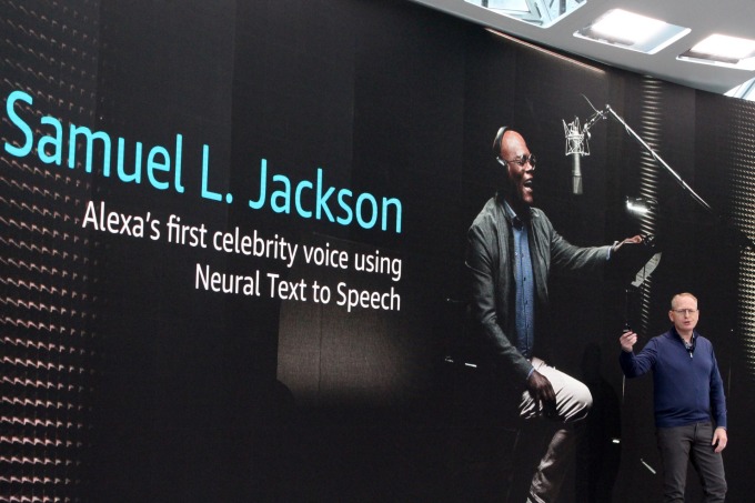 Alexa 首位自然語音模仿的名人對象 Samuel L. Jackson (圖片:AFP)