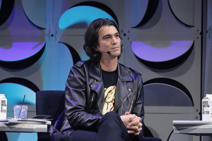 WeWork 創辦人紐曼 (圖片:AFP)