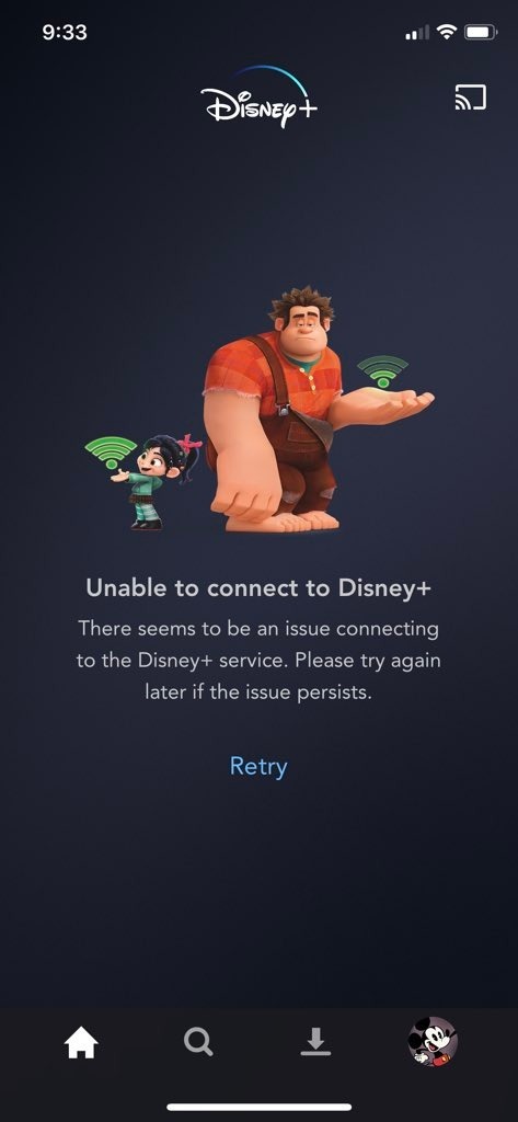 Disney + 推出首日遭遇技術問題