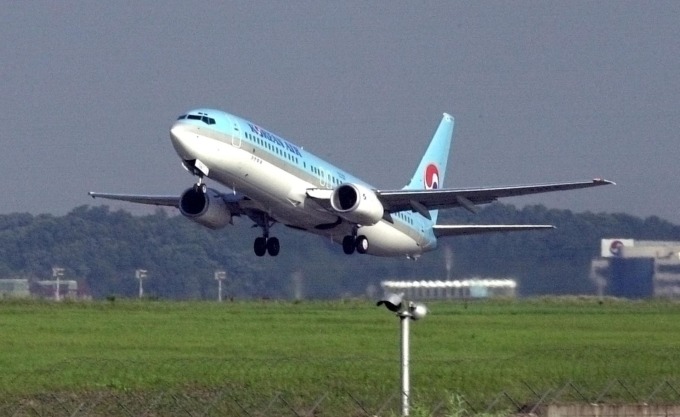 今年 7-9 月,南韓航空業唯有大航航空維持獲利 (圖片:AFP)