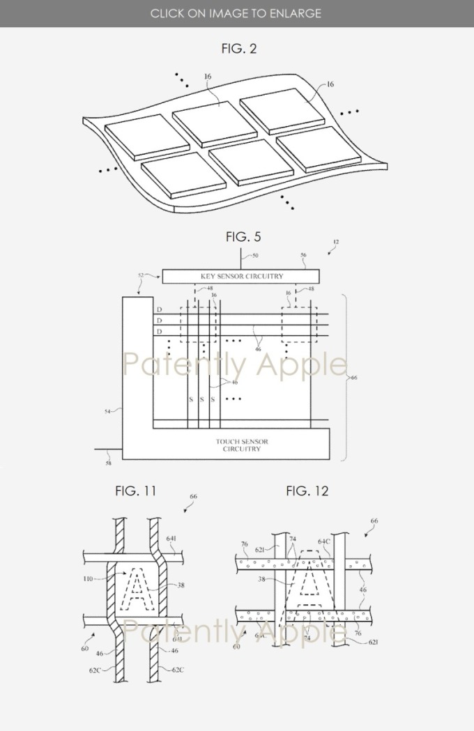 蘋果專利示意圖 （圖片: patentlyapple.com）