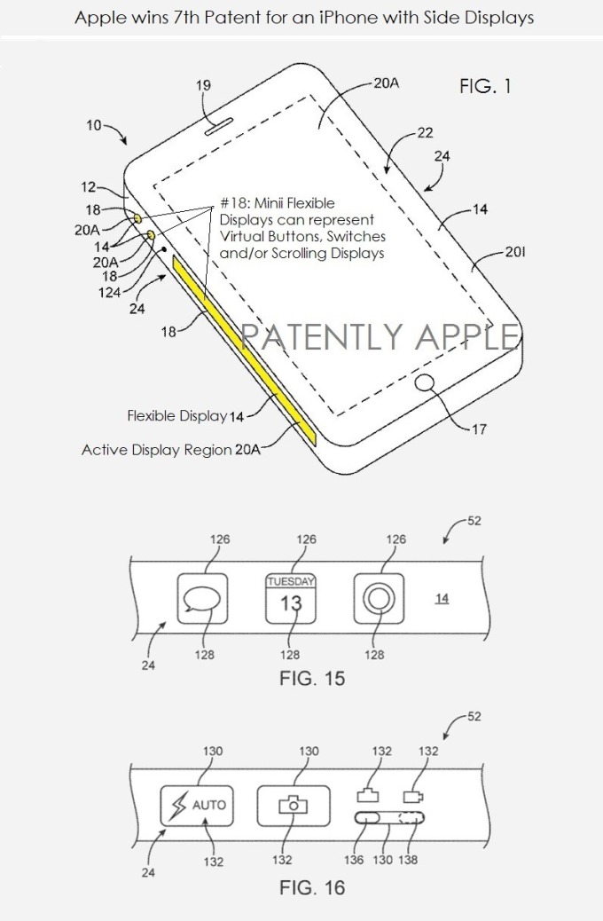 蘋果專利示意圖 (圖片: patentlyapple.com)