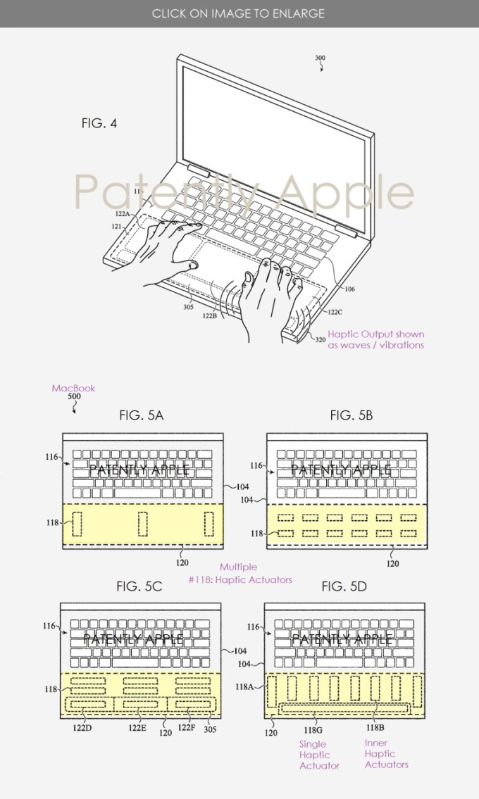 蘋果專利示意圖 (圖片: patentlyapple.com)