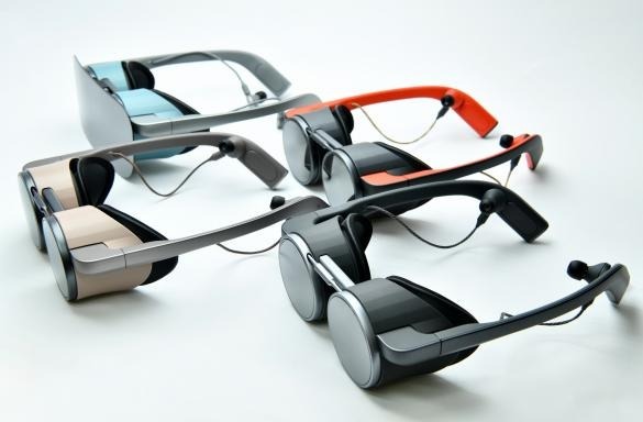 Panasonic 在 CES 2020 展出的 VR 眼鏡 (圖片來源:Panasonic)