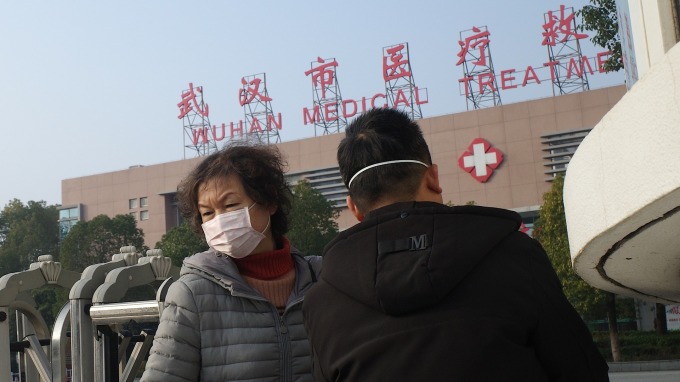 香港大學：武漢市肺炎感染估超1300人 春運恐加速疫情擴散 (圖片：AFP)