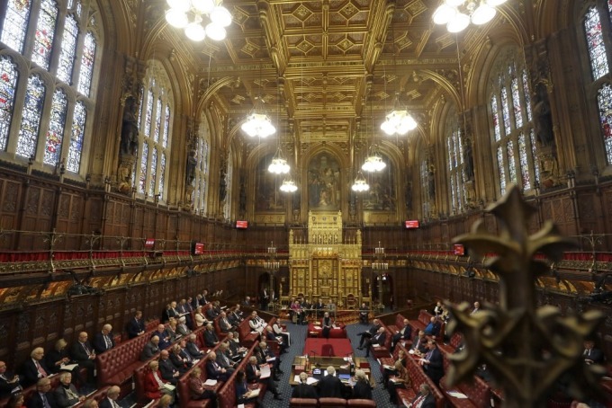 英國上議院 (圖: AFP)