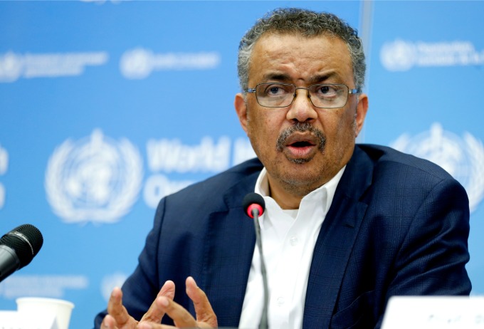 世衛組織總幹事譚德塞 (Tedros Adhanom Ghebreyesus) (圖片:AFP)
