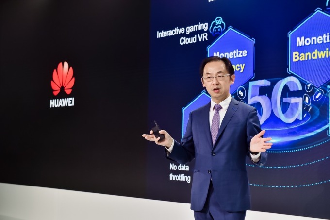 華為常務董事、運營商 BG 總裁丁耘宣布正式啟動 5G 合作夥伴創新計劃 (圖片:華為)