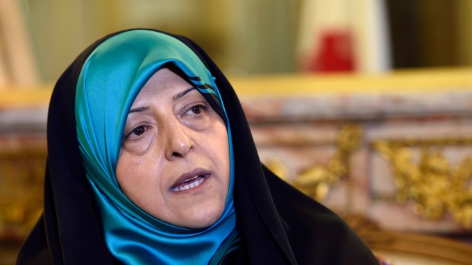 伊朗副總統艾伯特卡(Masoumeh Ebtekar) 確診罹患武漢肺炎。(圖片：AFP)