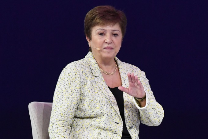 IMF 總裁喬治艾娃 (Kristalina Georgieva) (圖片：AFP)