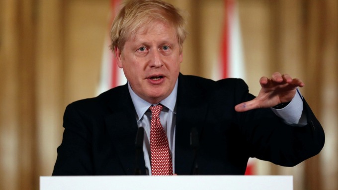 英首相警告：英國武漢肺炎感染 恐達1萬人 (圖片：AFP)
