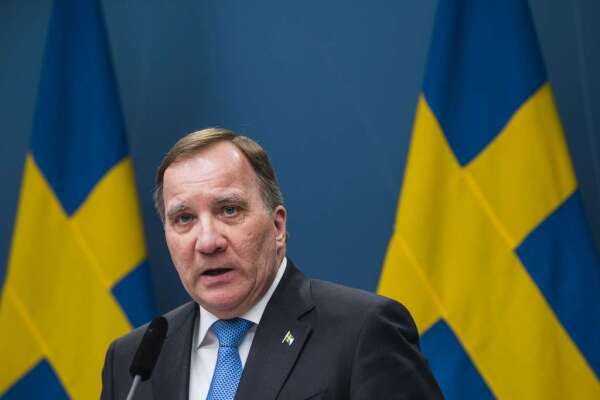 瑞典總理 Stefan Löfven(圖: AFP)