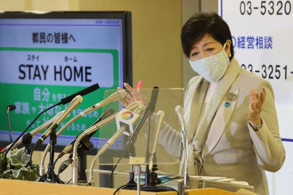 東京都知事小池百合子 (圖片:AFP)
