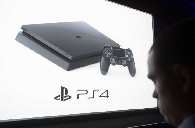 SONY PS4 遊戲主機 (圖片:AFP)