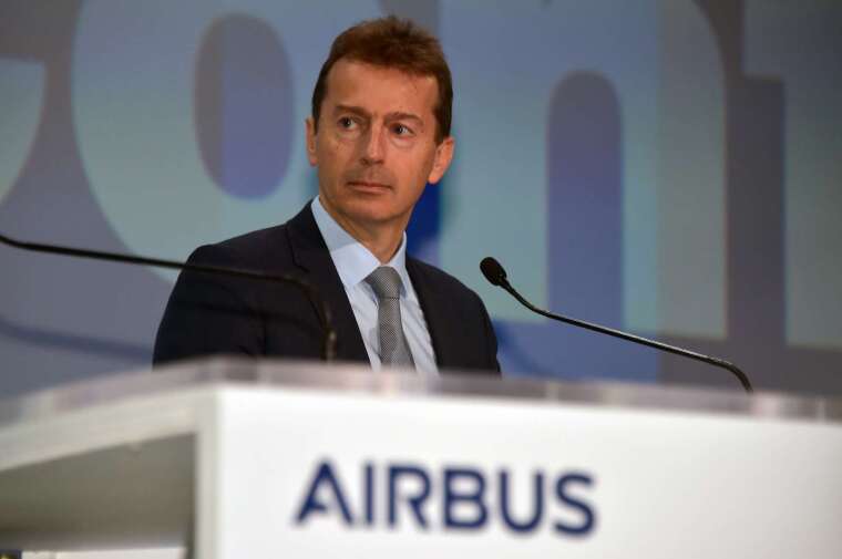 空中巴士執行長 Guillaume Faury (圖:AFP)