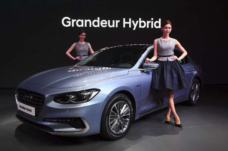 現代Grandeur (圖片:AFP)