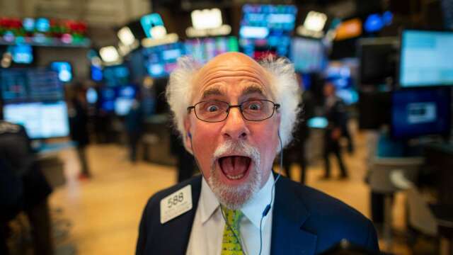 〈美股盤後〉華爾街好樂觀！能源、金融股領跑 那指收復2020年跌幅。(圖片：AFP)