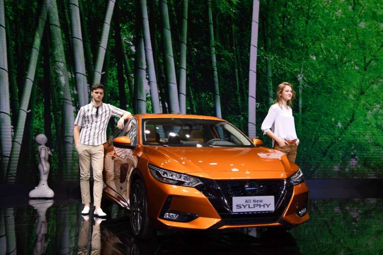 日產「軒逸」(Sylphy) (圖片:AFP)