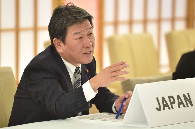 日本外長茂木敏充 (圖片:AFP)