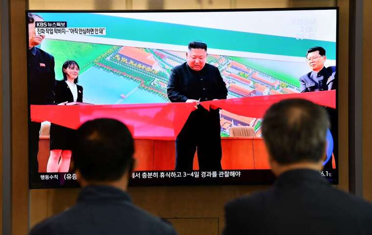 金正恩 5 月神隱三週 專家表示「不正常」(圖片:AFP)