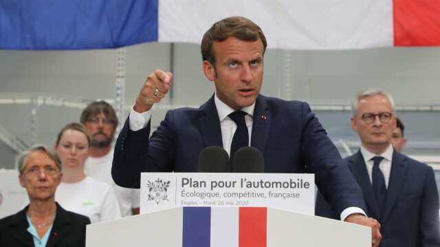 法國政府擬斥資數十億歐元 以重振汽車業(圖片：AFP)