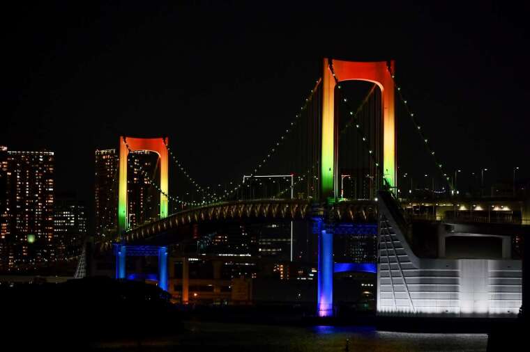 東京彩虹大橋 (圖片:AFP)