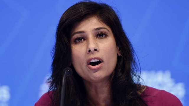 國際貨幣基金組織首席經濟學家 Gita Gopinath (圖片：AFP)