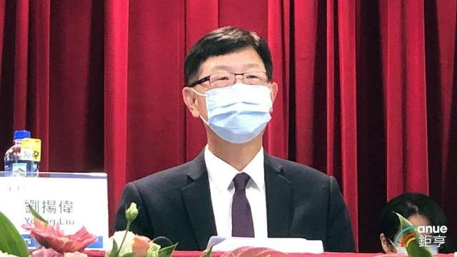 鴻海董事長劉揚偉。(鉅亨網記者彭昱文攝)