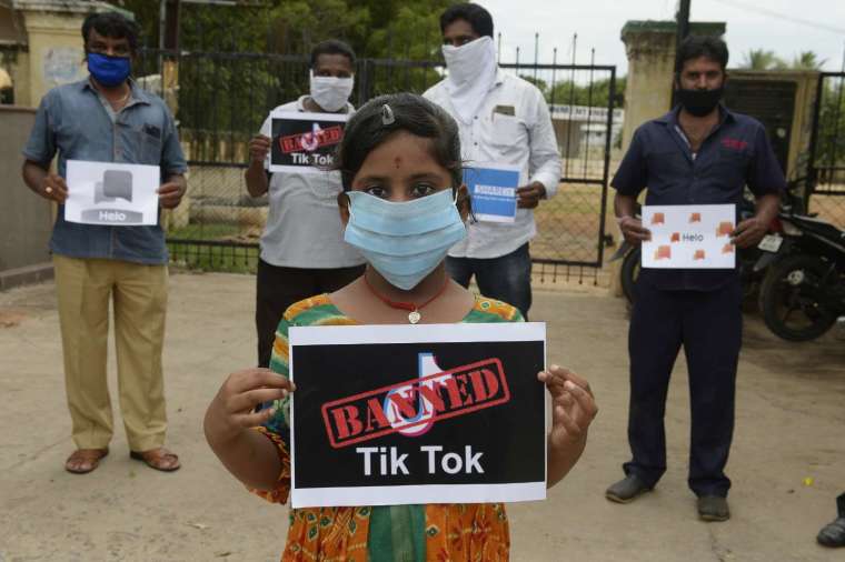 印度當地人民支持政府禁用抖音（圖片：AFP）