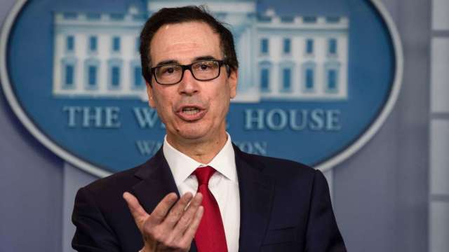 梅努欽：共和黨新一輪刺激聚焦就業、學童返校 (圖:AFP)