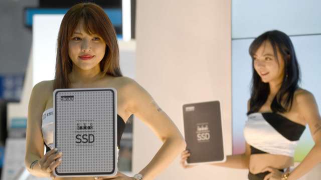 SSD成為日本市場主流 去年電腦產品採用率達6成 (圖片:AFP)