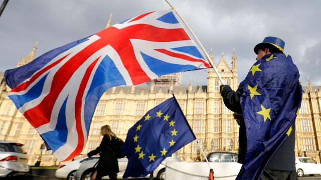歐洲車業籲英國簽FTA 否則未來5年產值恐損失1100億歐元 (圖片：AFP)