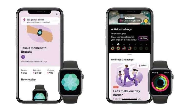 LumiHealth 可與 Apple Watch 配合 (圖片: CNS 轉自蘋果)