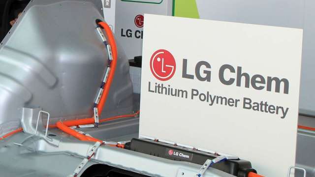 LG化學電池部門IPO案 估一年後上路 (圖片:AFP)