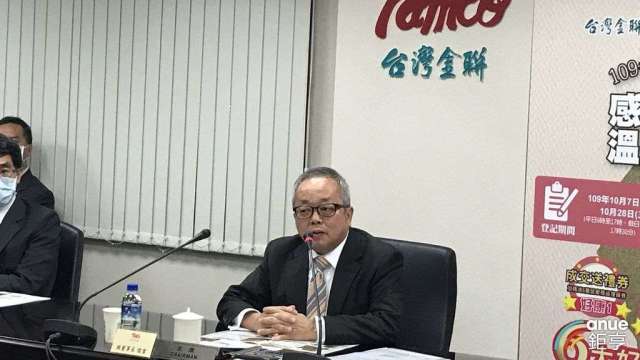 台灣金聯董事長施俊吉。(鉅亨網記者郭幸宜攝)