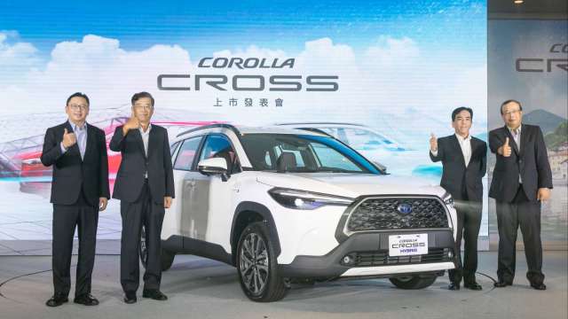 TOYOTA全新車系COROLLA CROSS。(圖：和泰車提供)