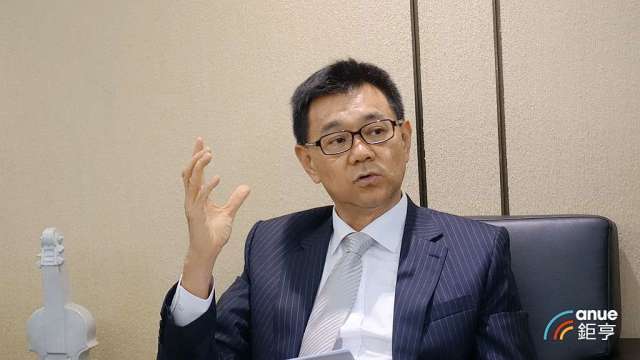 達麗建設董事長謝志長。(鉅亨網記者張欽發攝)