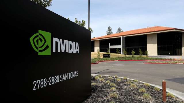 輝達(Nvidia)擬收購安謀(Arm)。(圖:AFP)