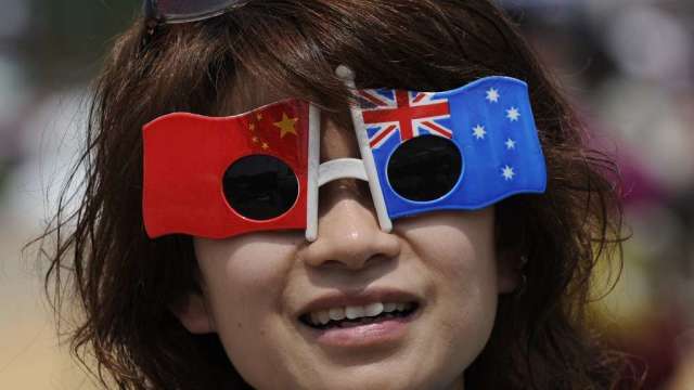 彭博：中國禁止進口至少7個類別澳洲大宗商品(圖:AFP)