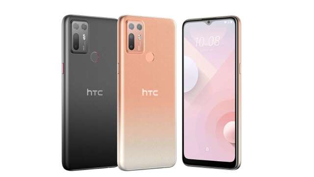 HTC Desire 20+晨曦橘及暮影黑。(圖:宏達電提供)