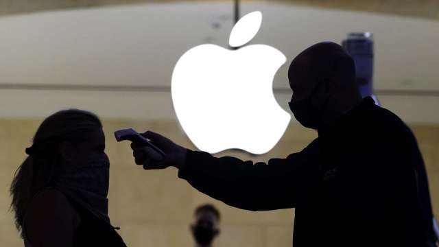 蘋果漲聲響起兩大原因?大摩:iPhone12、新冠病毒 (圖片:AFP)