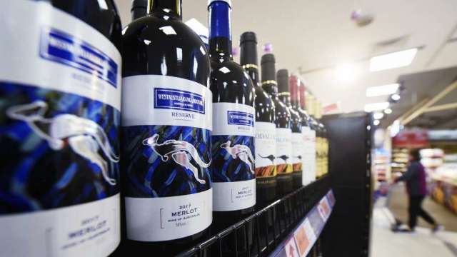 中國對澳洲葡萄酒再課反補貼關稅 雙邊緊張升溫(圖:AFP)
