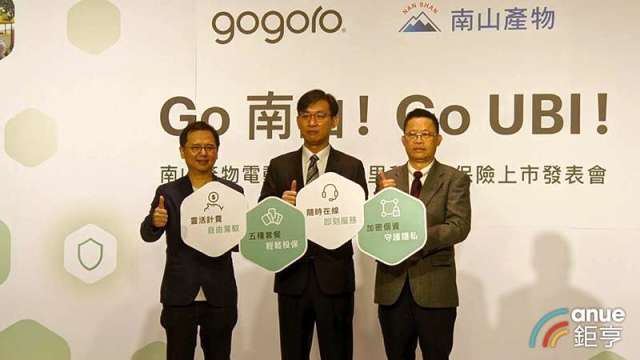 南山產險攜手Gogoro首創UBI保單。(鉅亨網記者陳蕙綾攝)